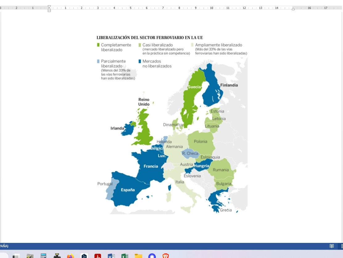 Privatización británica y licitaciones abiertas de las OSP en Europa
