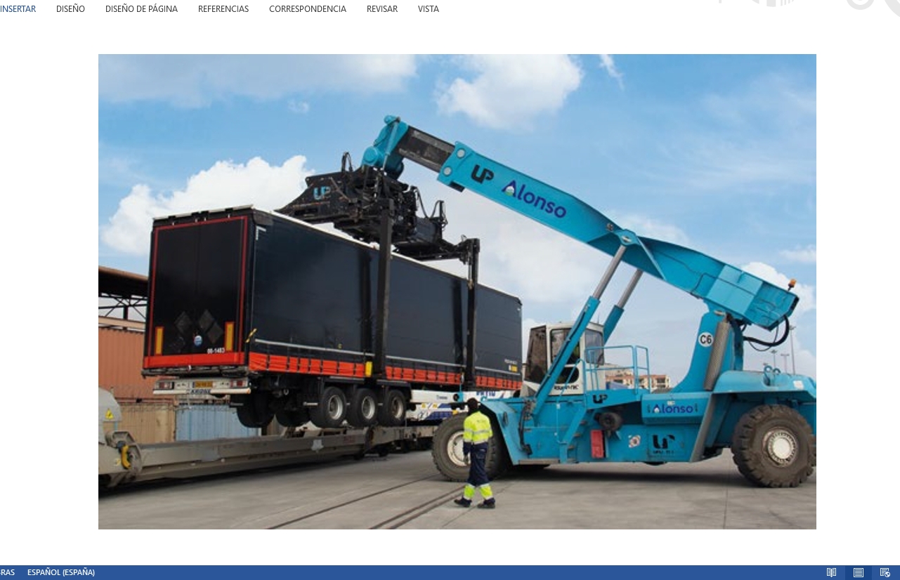 ¿Qué pasa con el transporte de mercancías en tren?