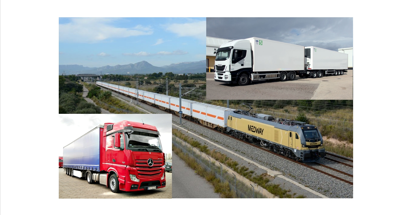 ¿Qué pasa con el transporte de mercancías en tren?