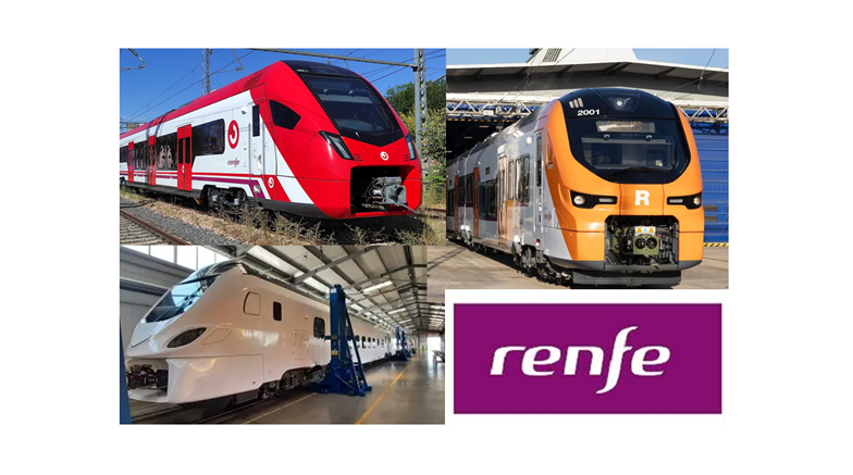 Los nuevos trenes de Cercanías y de Media Distancia de Renfe